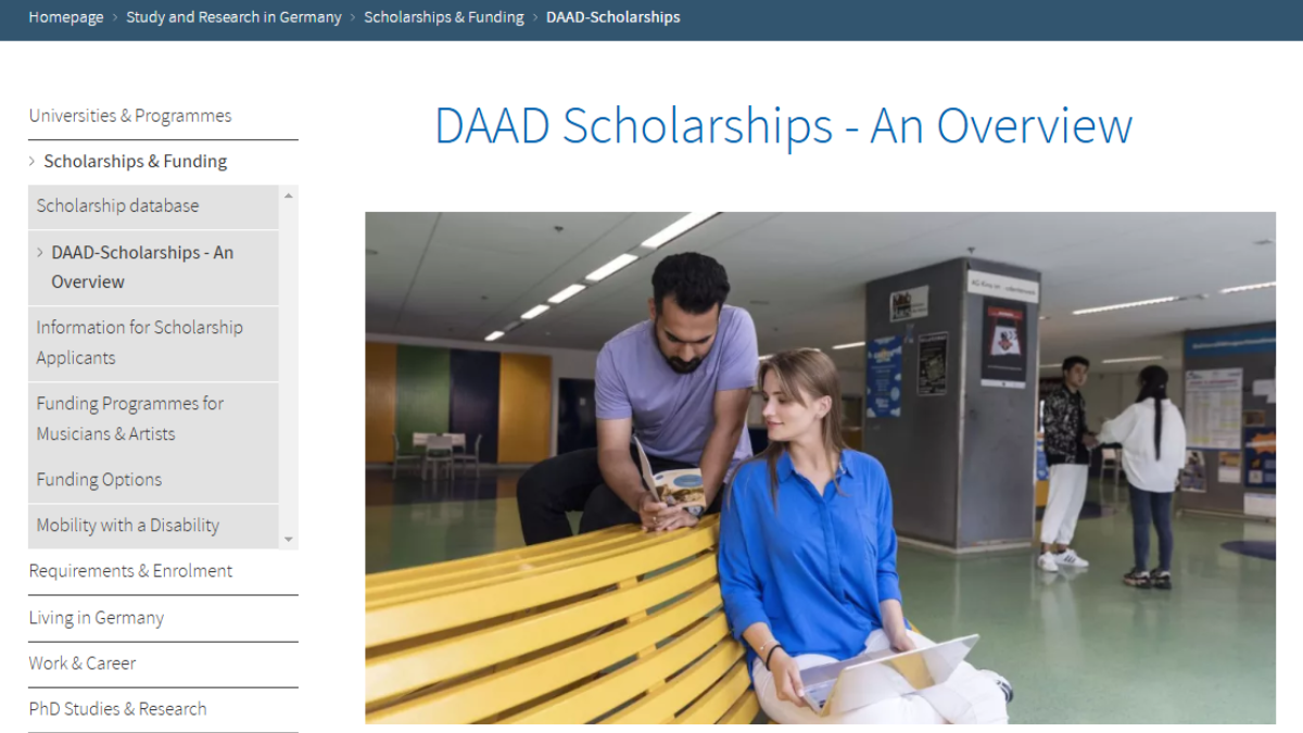 daad scholarship germany