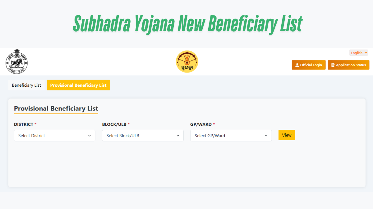 subhadra yojana online